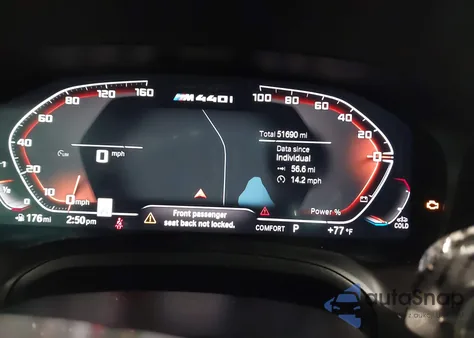 2021 BMW M440I xDrive z USA, uszkodzony, nr VIN WBA13AR04MCF67076